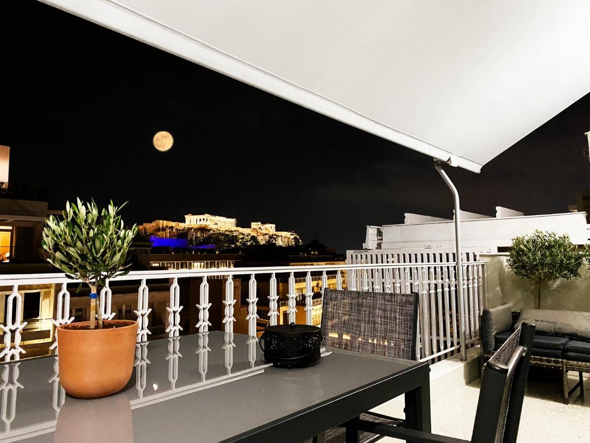 Parthenon And Syntagma Square View Apartment Афины Экстерьер фото