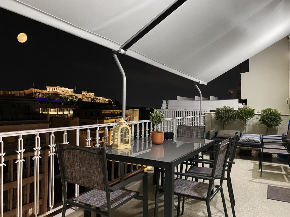 Parthenon And Syntagma Square View Apartment Афины Экстерьер фото