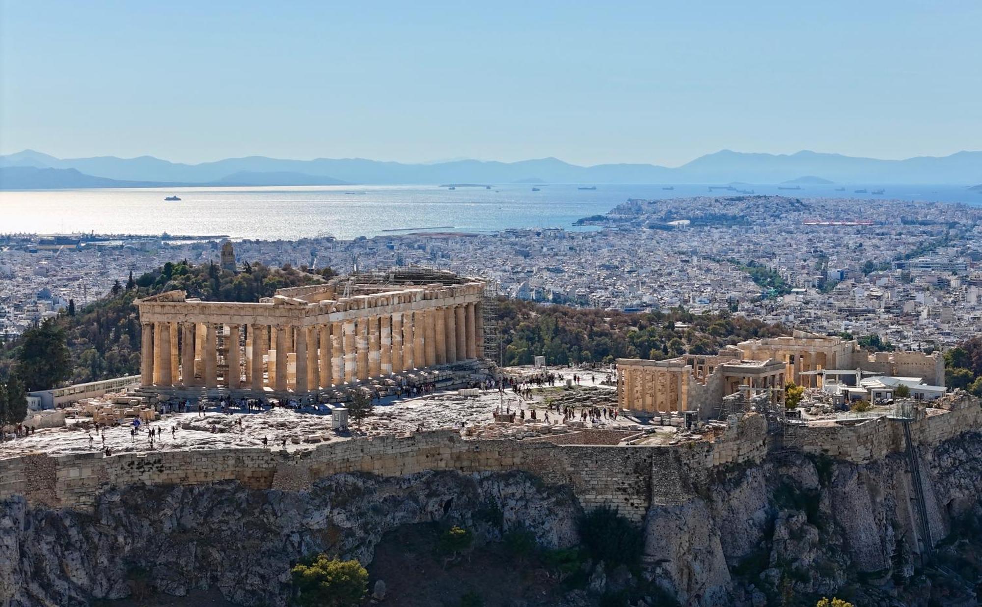 Parthenon And Syntagma Square View Apartment Афины Экстерьер фото