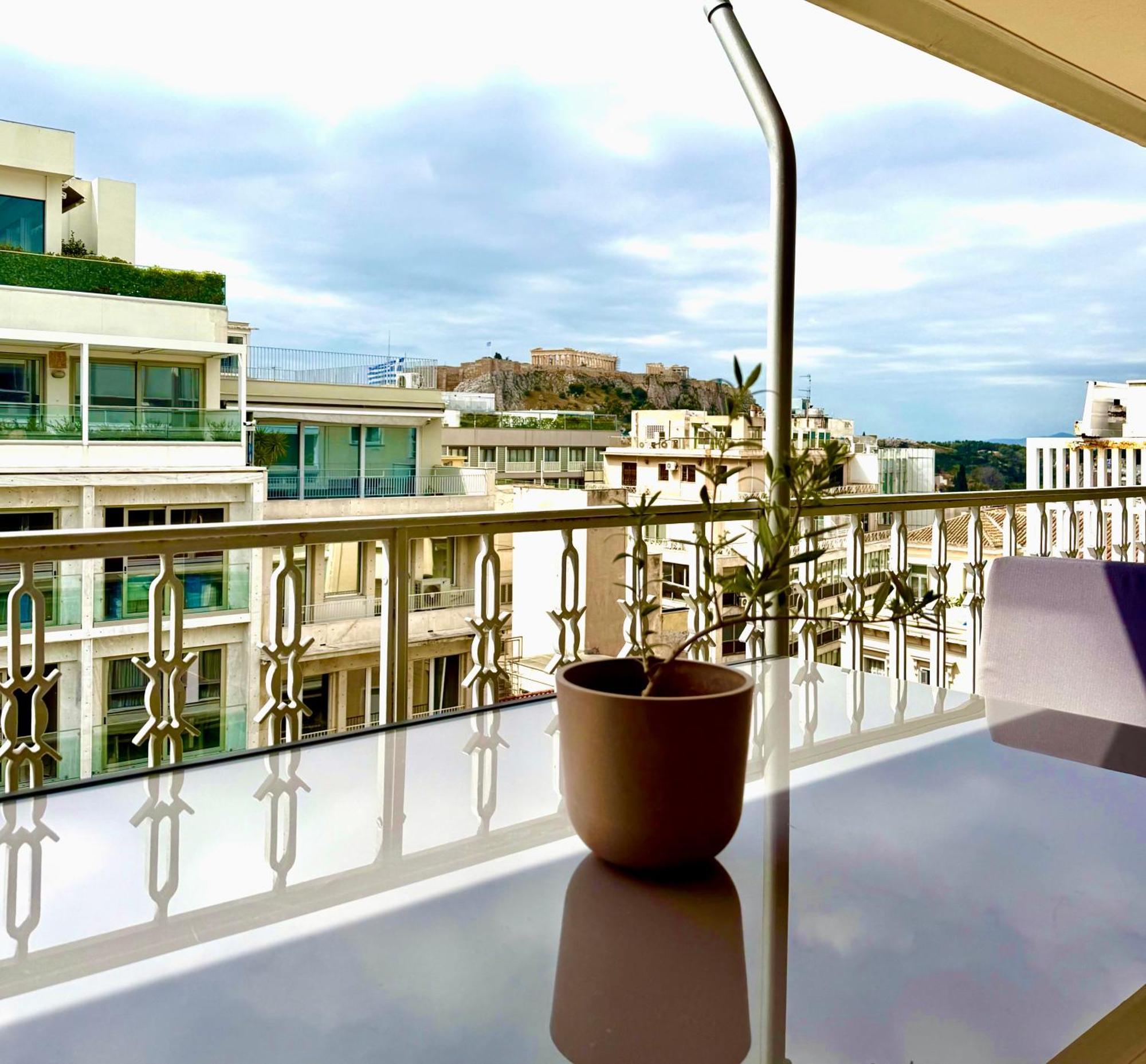 Parthenon And Syntagma Square View Apartment Афины Экстерьер фото